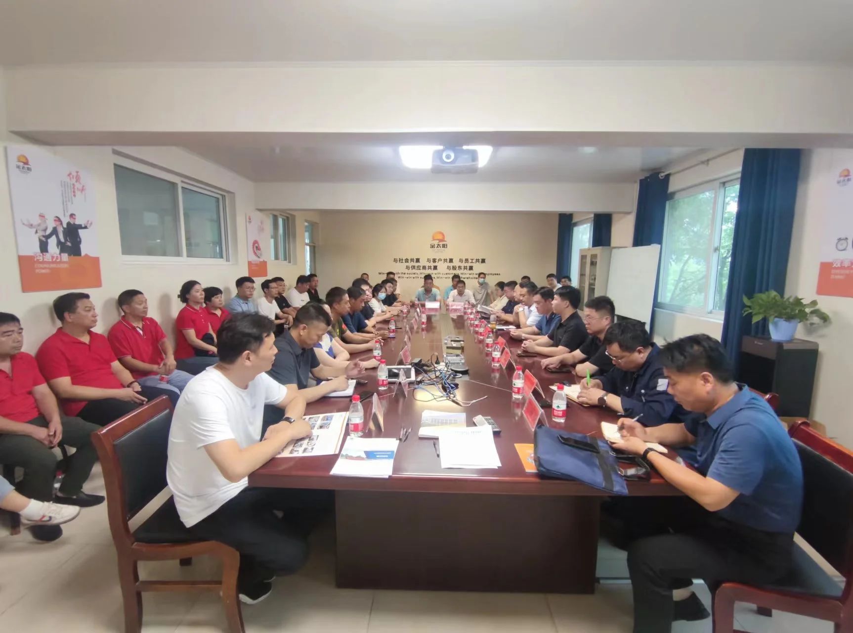 延津縣2023年工貿企業防汛應急演練在我司舉行！